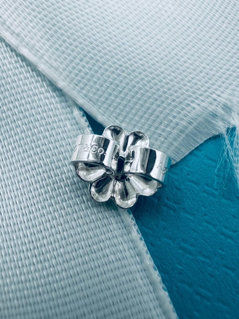 RARE Tiffany & Co. Frank Gehry Large Torque Hoop Earrings in Silver w Packaging - Picture 8 of 12